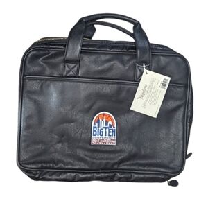 NWT highland collection Big ten mens basketball tournament leather bag